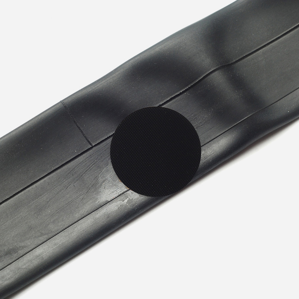 Mountain Biking Tube - 18個入り 自己接着式 自転車用タイヤパッチキット、頑丈な自転車用チューブ修理ツール、マウンテンバイク用チューブパッチ