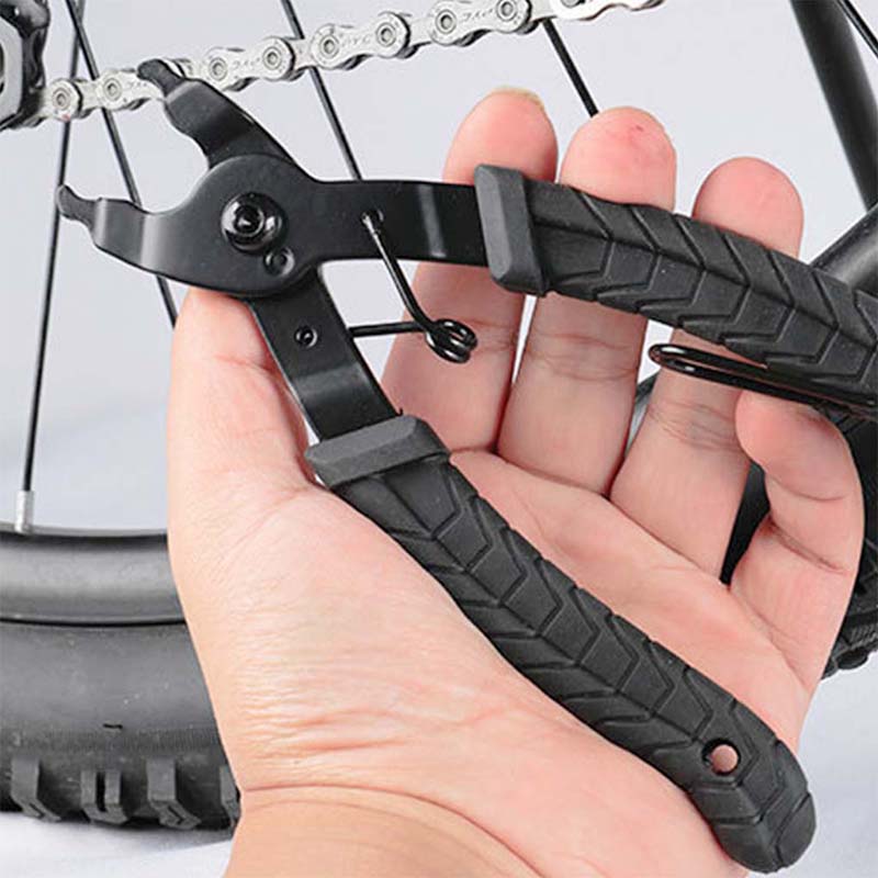 Chain Quick Link - バイクチェーンクイックリンクツール フックアップ自転車プライヤー MTB ロードサイクリングチェーンクランプ マルチリンクプライヤー マジックバックル自転車ツール