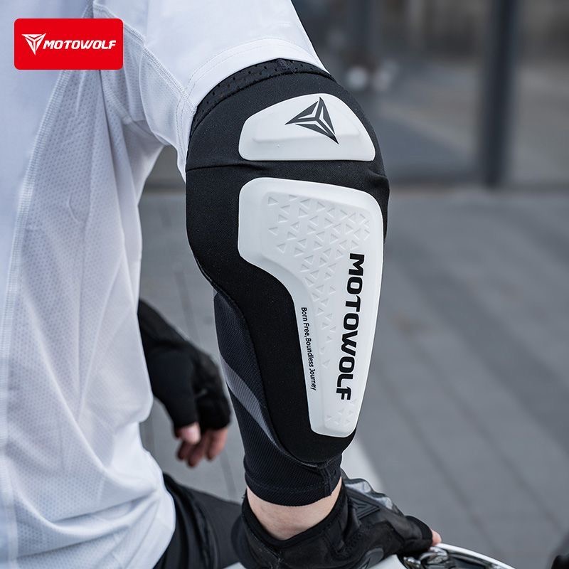 Mountain Biking Elbow Pads - バイク用エルボーパッド、MTBエルボーガード、通気性のあるアームスリーブ、CE認証済み、バイク、ダートバイク、マウンテンバイク、サイクリング用エルボーパッド