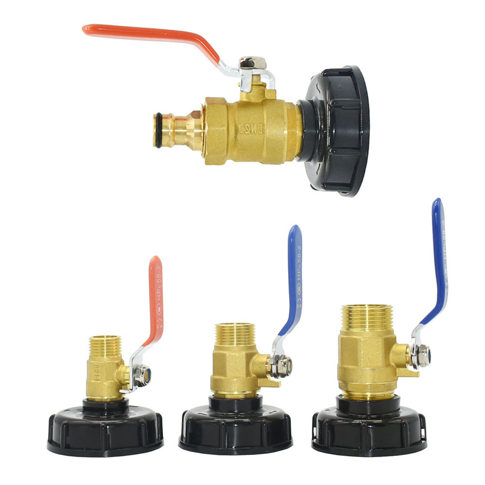 Spoke Nipple Brass - Ibcタンク蛇口アダプター乳首、ガーデンホースタンクバルブ、s60 x 1、2、3、4、1 