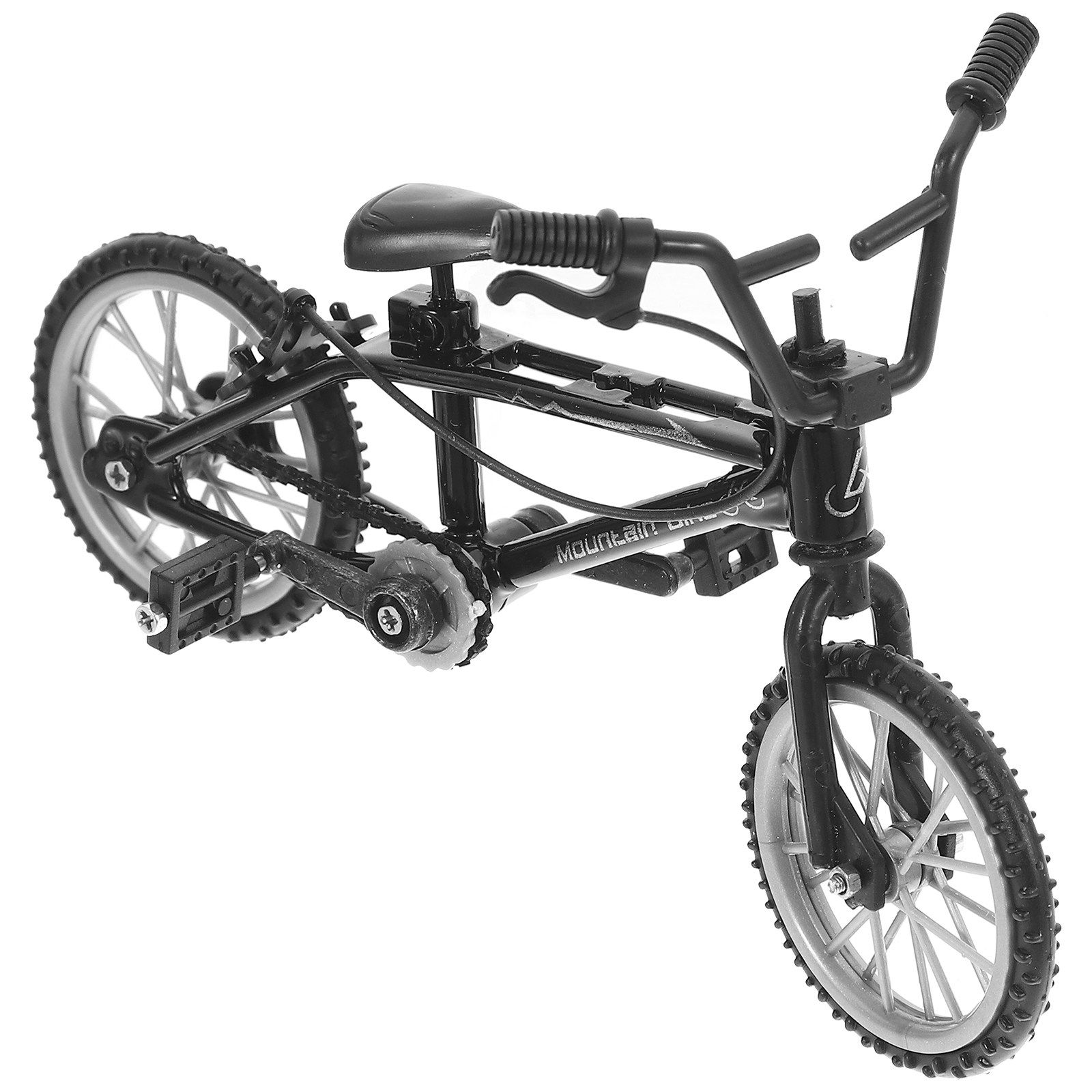 ミニチュア人工自転車、頑丈な金属製ミニバイク、リアルなマイク - Mountain Biking Europe のレビューと価格