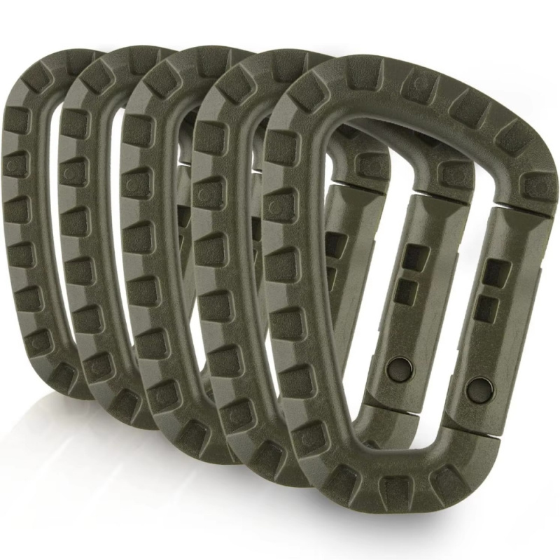 2/5/16 個の戦術的なカラビナセットプラスチック鋼クイッ - Chain Quick Link のレビューと価格